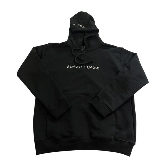 NASASEASONS Almost Famous Hoodie in Black - Picture 1 of 3
